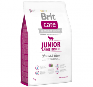 Brit Care Junior Large Breed Lamb & Rice 3 kg Köpek Maması kullananlar yorumlar